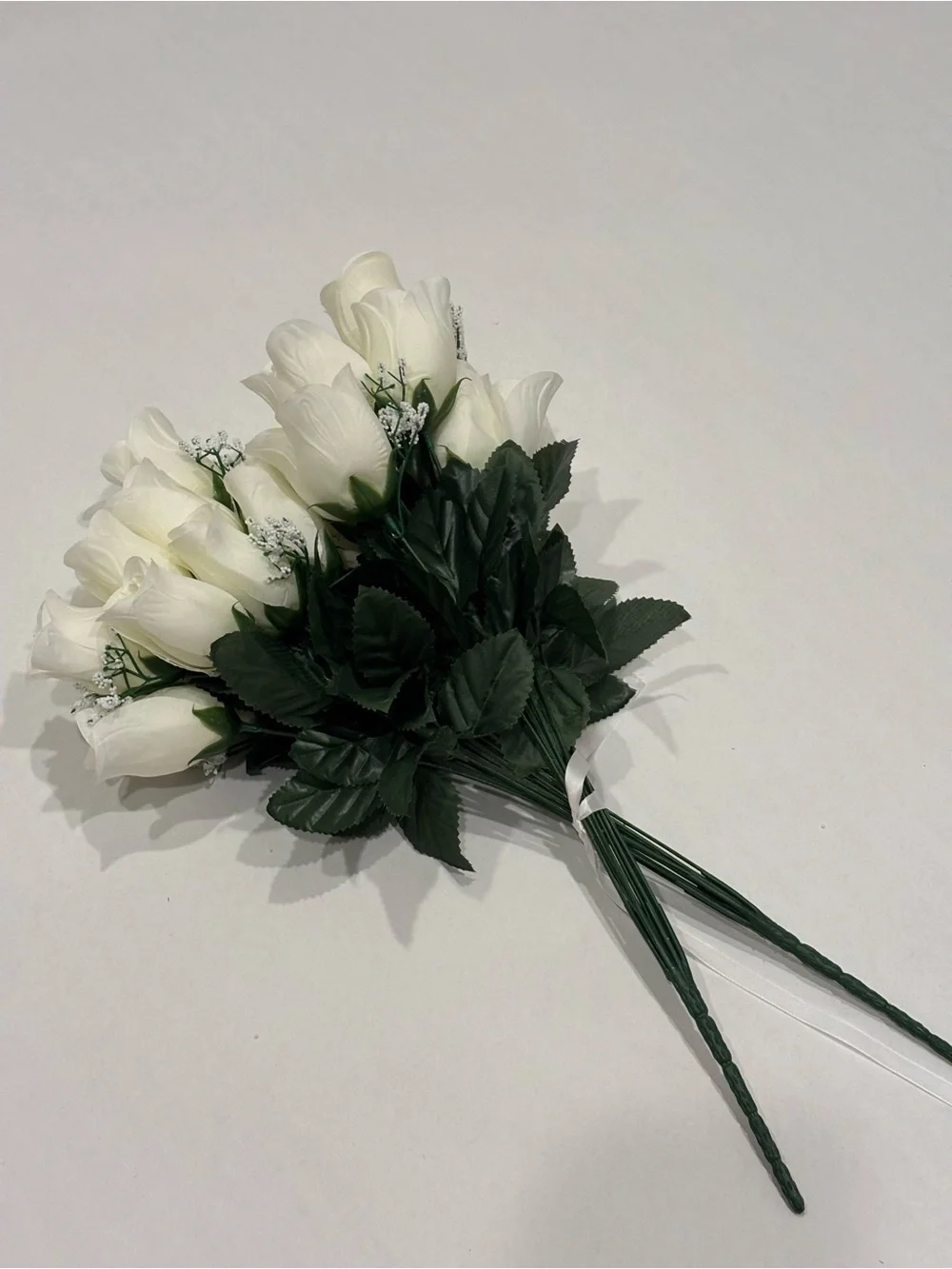 Elegant White Rose Bouquet